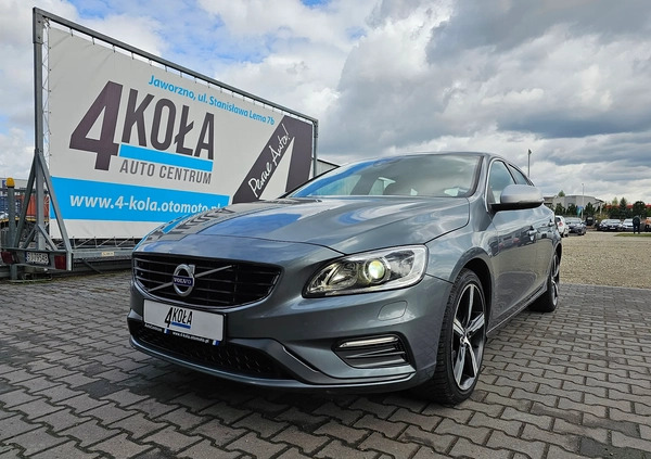 Volvo V60 cena 72900 przebieg: 179000, rok produkcji 2018 z Biskupiec małe 352